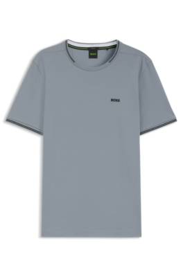 Boss Cotton-piqué T-shirt herr – bild 4