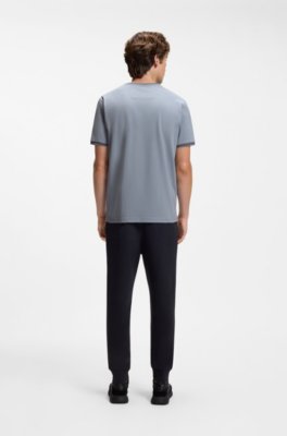 Boss Cotton-piqué T-shirt herr – bild 3