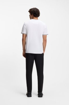 Boss Cotton-piqué T-shirt herr – bild 3