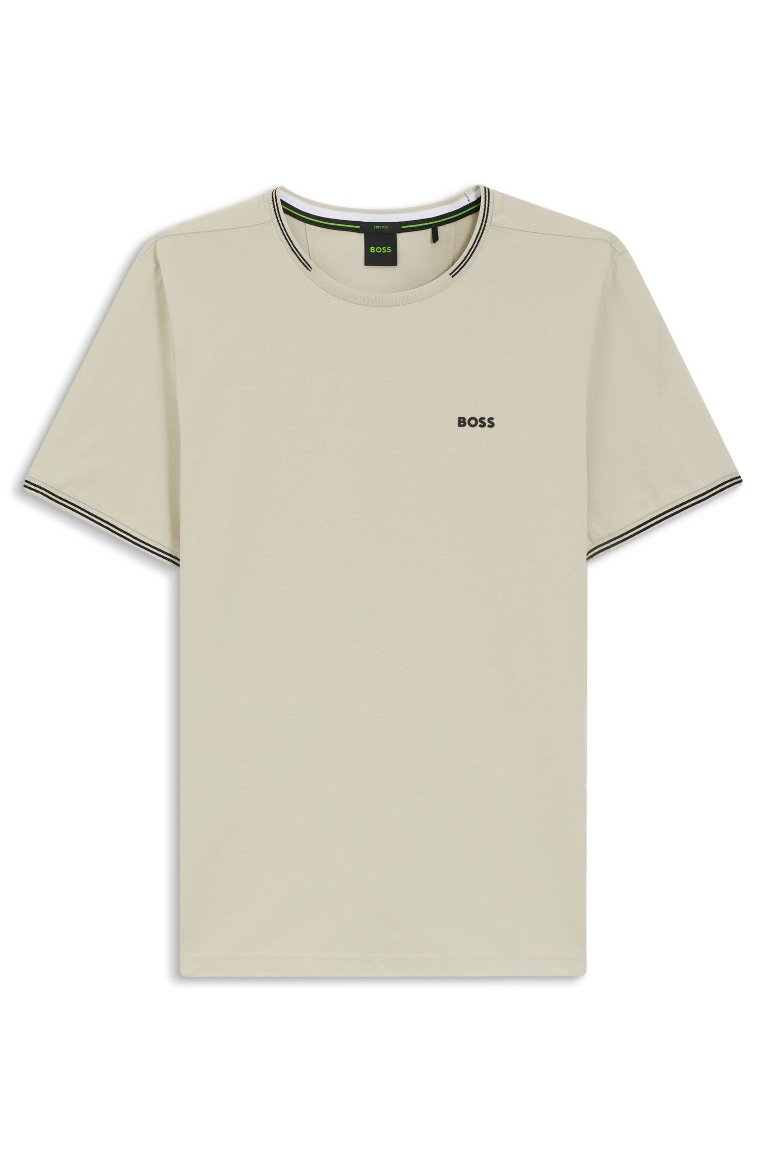 Boss Cotton-piqué T-shirt herr – bild 4