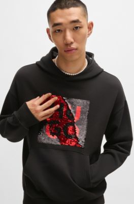 HUGO BOSS スパンコール 装飾 ドレス イタリア製 X3973 スーツ 