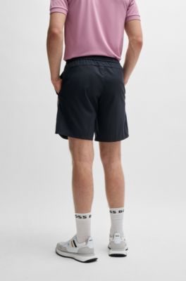 Pantalon Casual HUGO BOSS Homme - Bleu Foncé - Coupe Cropped US 32 (35" Taille)