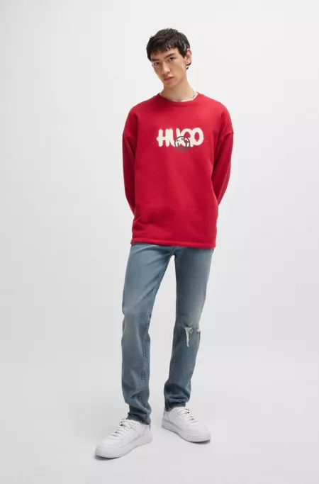 Jean Slim bleu en denim stretch confortable