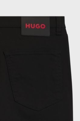Extra-slim-fit jeans in black-black stretch denim, Black