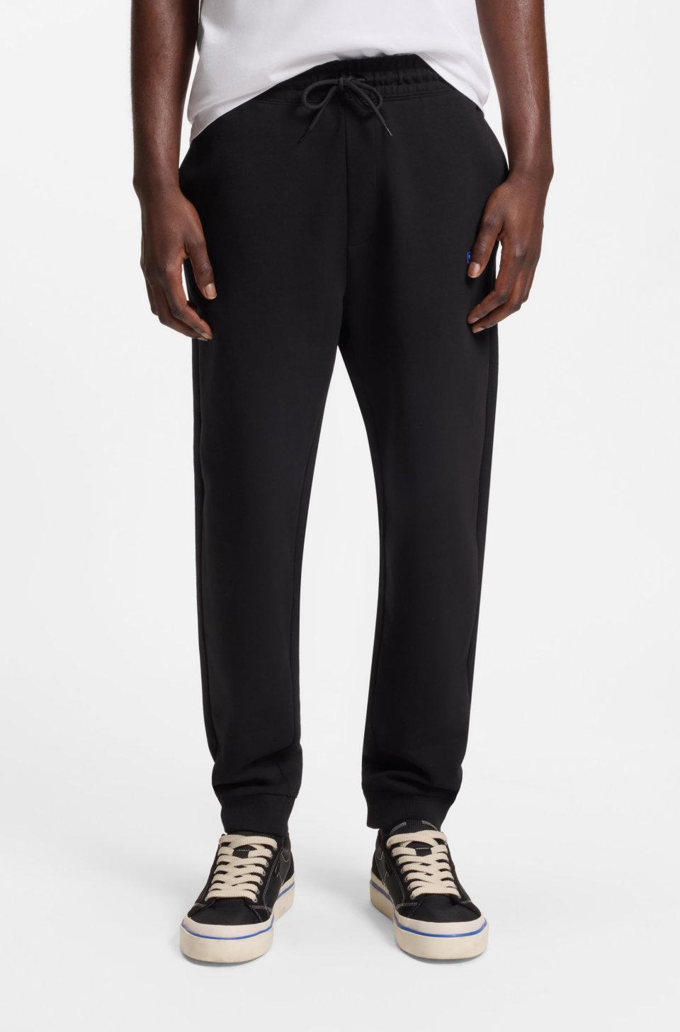Cotton tracksuit bottoms