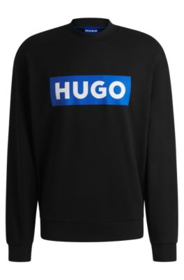 Hugo reverse logo sweatshirt on sale