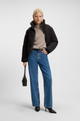 Maglione oversize in misto lana, Beige chiaro