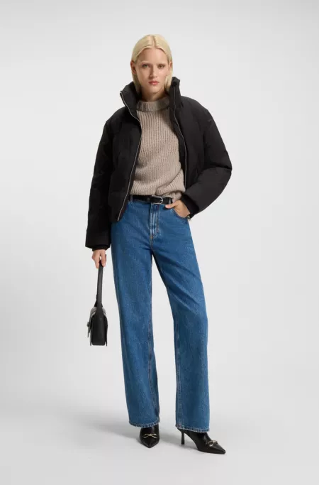 Pull Oversize en laine mélangée