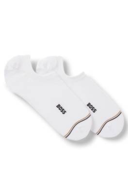 Two-pack of invisible socks in a cotton blend 1