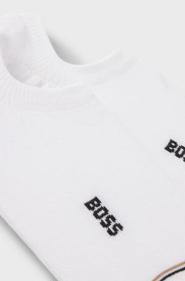 Fantasmini in misto cotone in confezione da due, Bianco