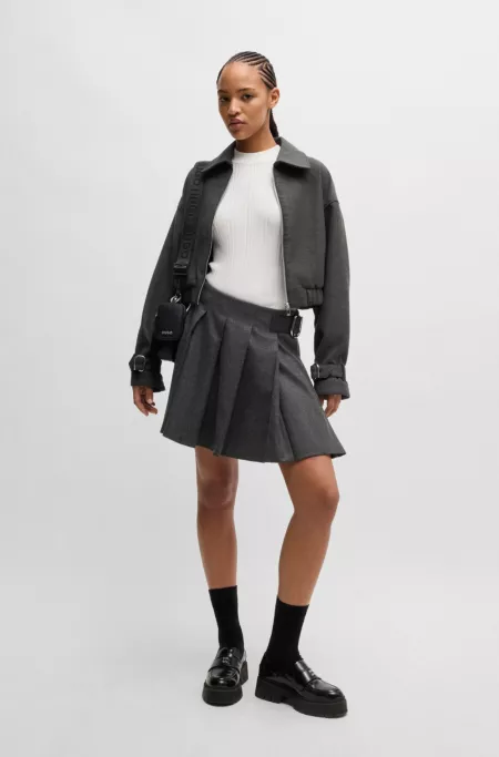 Veste Regular avec poignets à boucle