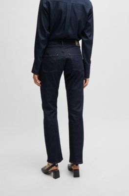 HUGO BOSS ダークブルーデニム ストレート