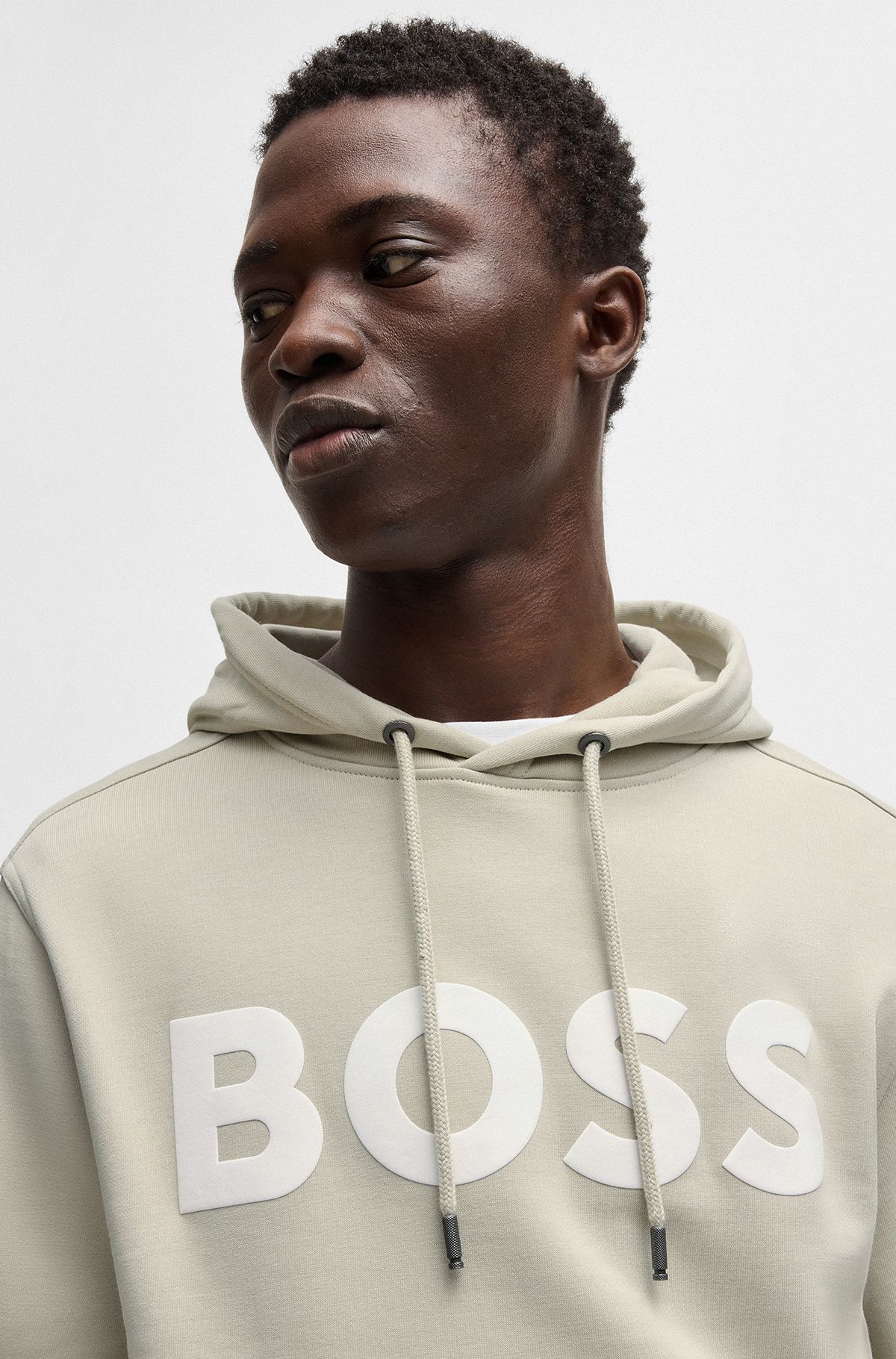 HUGO BOSSベージュMenスウェット HUGO BOSSベージュMenスウェット