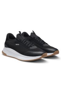 TTNM EVO trainers with knitted uppers, Dark Grey