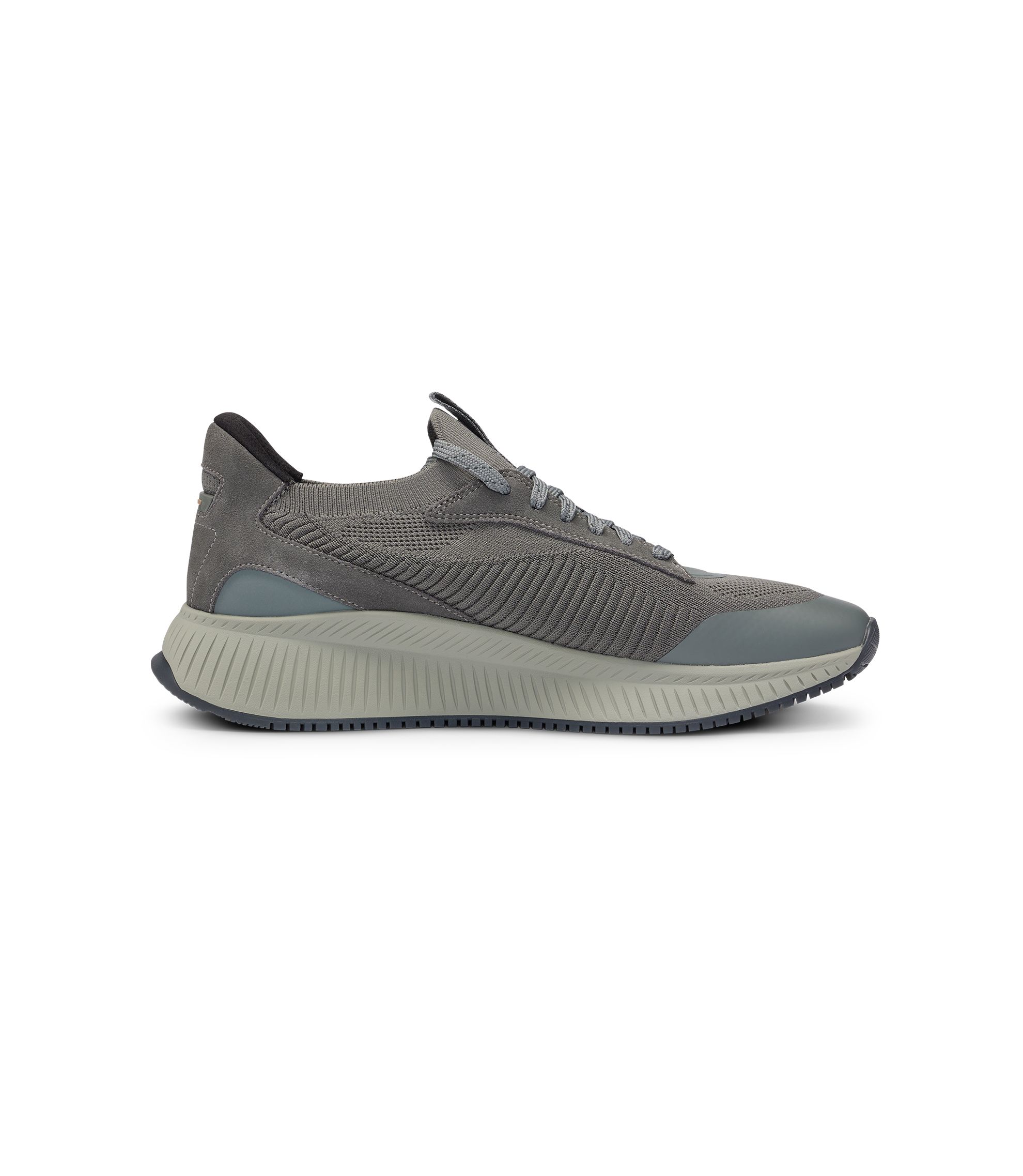 BOSS Ttnm Evo Slon Knrsd 10263095 Sneakers Uomo - Numero 43, Poliestere E Gomma, Tacco Piatto, Chiusura Con Lacci