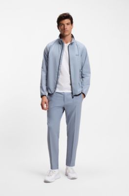 Sneakers TTNM EVO con tomaia in maglia e rifiniture in pelle scamosciata, Bianco