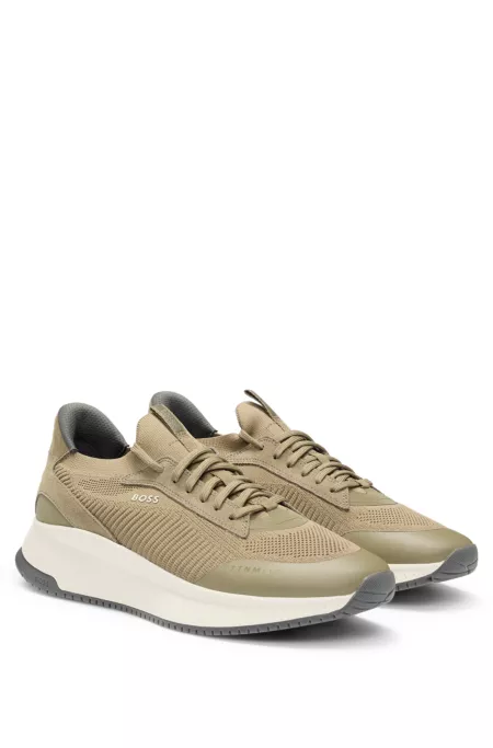 TTNM EVO trainers with knitted uppers