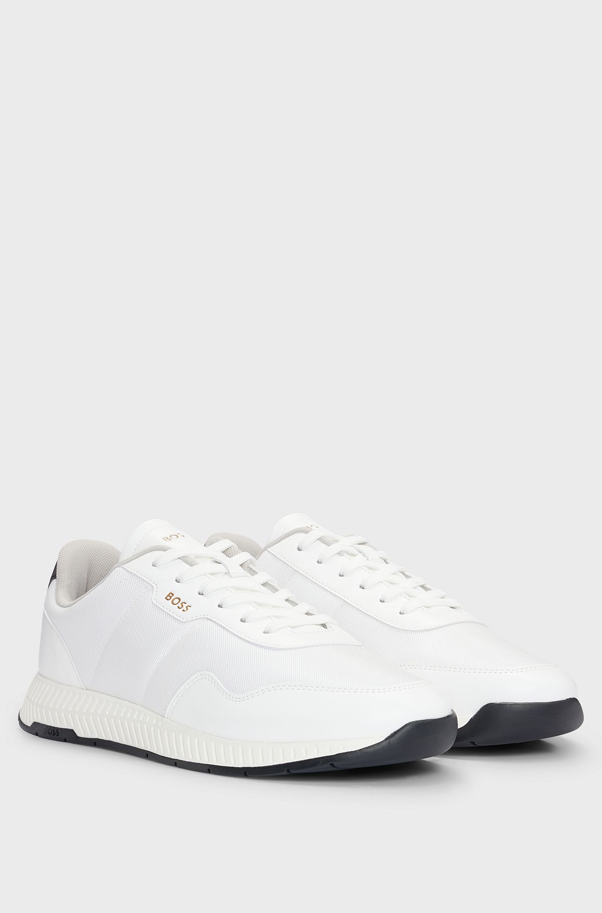 TTNM EVO trainers with ridged outsole, White