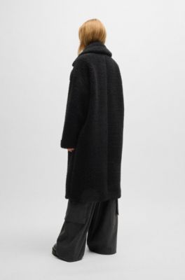 ブラックファー・ダブルブレストジャケット