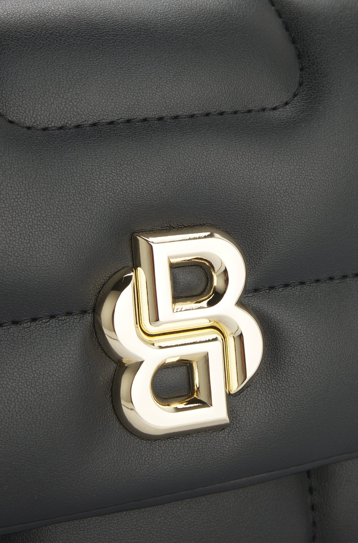 BOSS - キルティング ショルダーバッグ Double Bモノグラム BOSS - キルティング ショルダーバッグ Double Bモノグラム