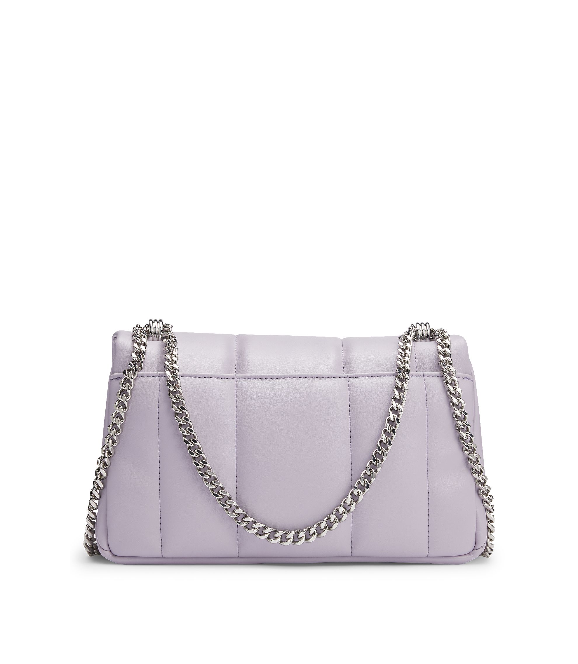 BOSS - Quilted shoulder bag with Double B monogram hardware BOSS - Quilted shoulder bag with Double B monogram hardware