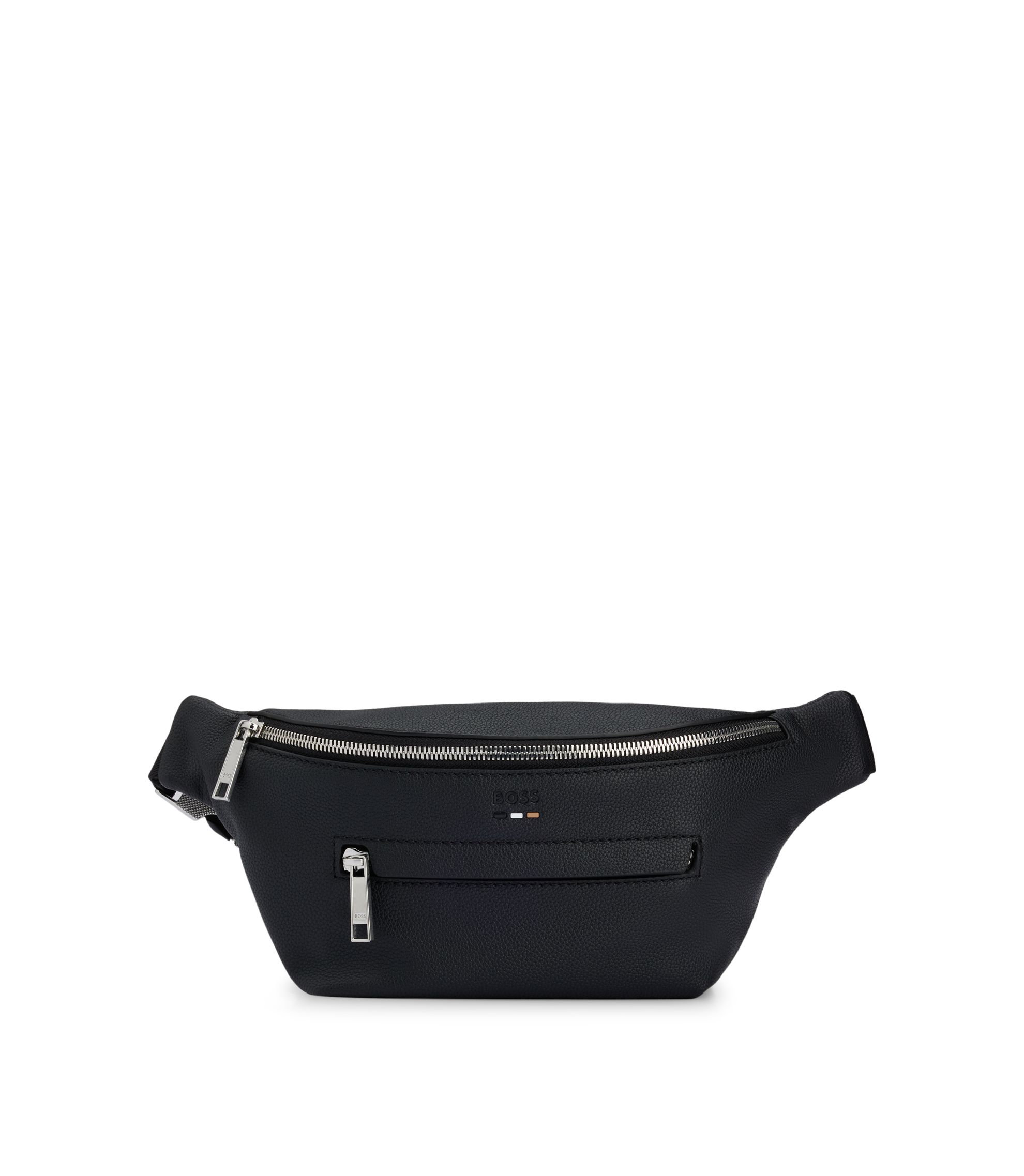 Gürteltasche aus Kunstleder mit Logo-Prägung