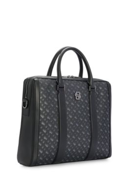 BOSS - モノグラム ドキュメントケース Double Bディテール 