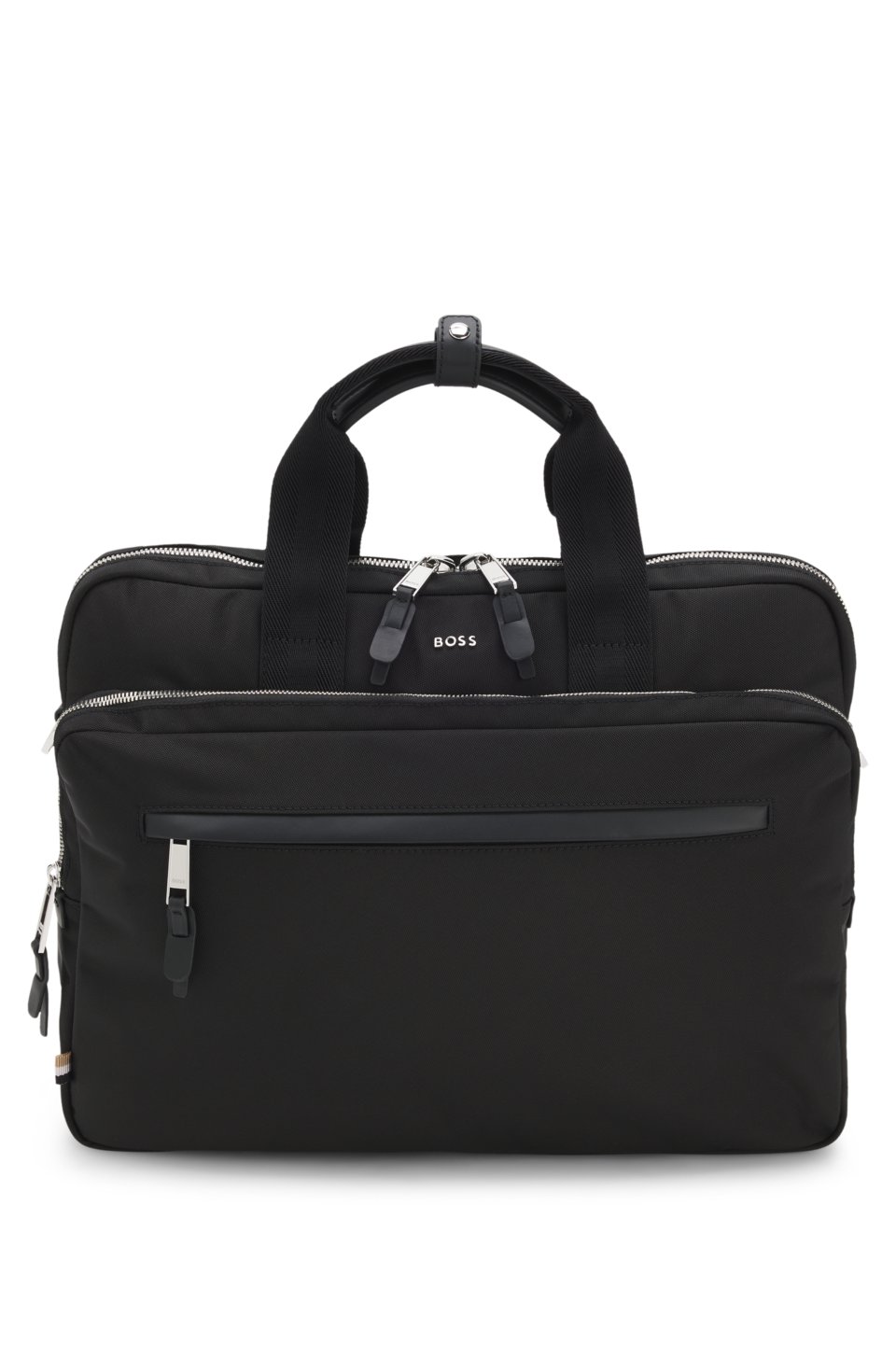 Document case with detachable shoulder strap