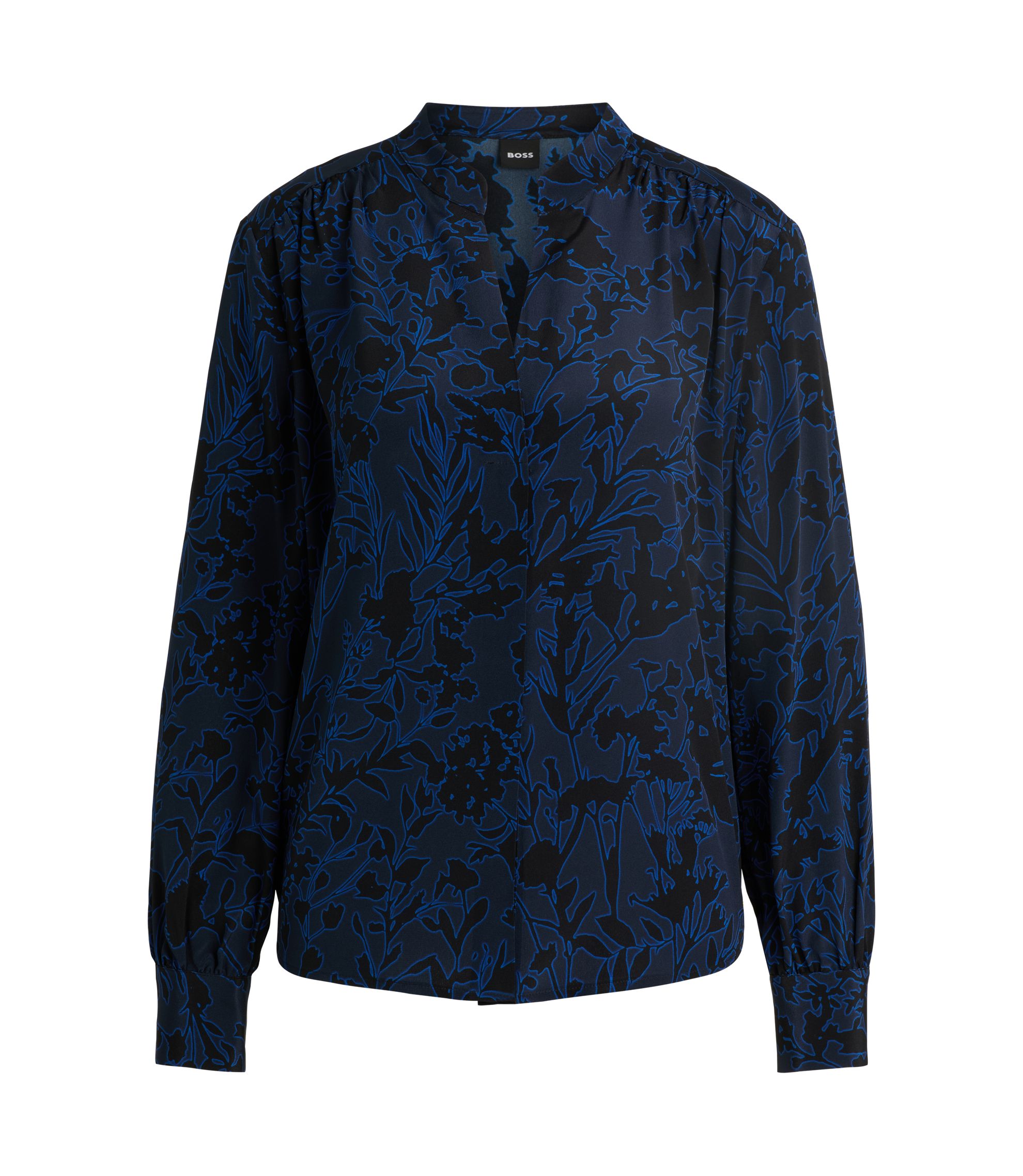 詳細: HUGO BOSS Printed Silk Shirt