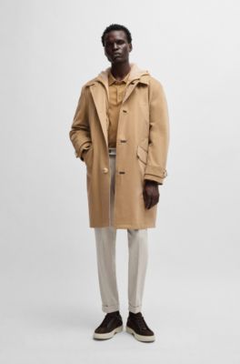 BOSS Threeinone parka jacket with down filling