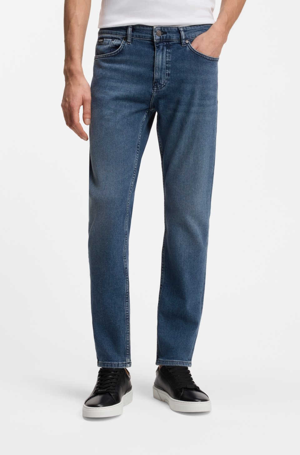 Delaware slim-fit jeans in blue comfort-stretch denim