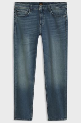 Delaware slim-fit jeans in blue comfort-stretch denim, Blue