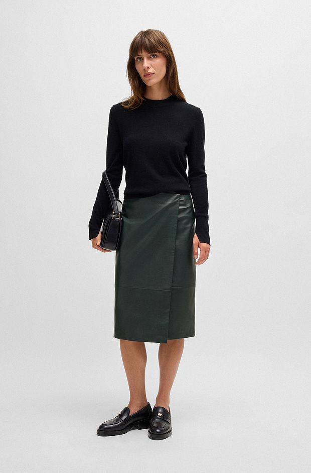 HUGO BOSS Women レザースカート - クラシック HUGO BOSS Women レザースカート - クラシック
