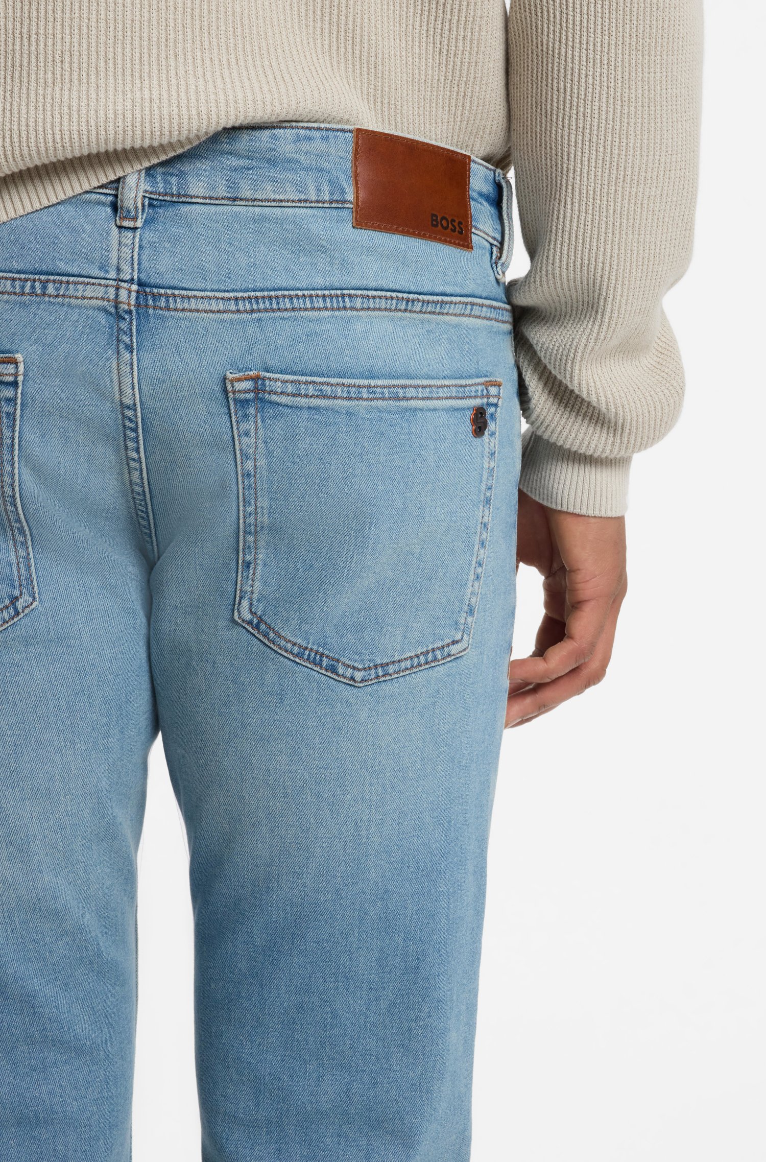 Boss Delaware Jeans Bright herr – bild 5