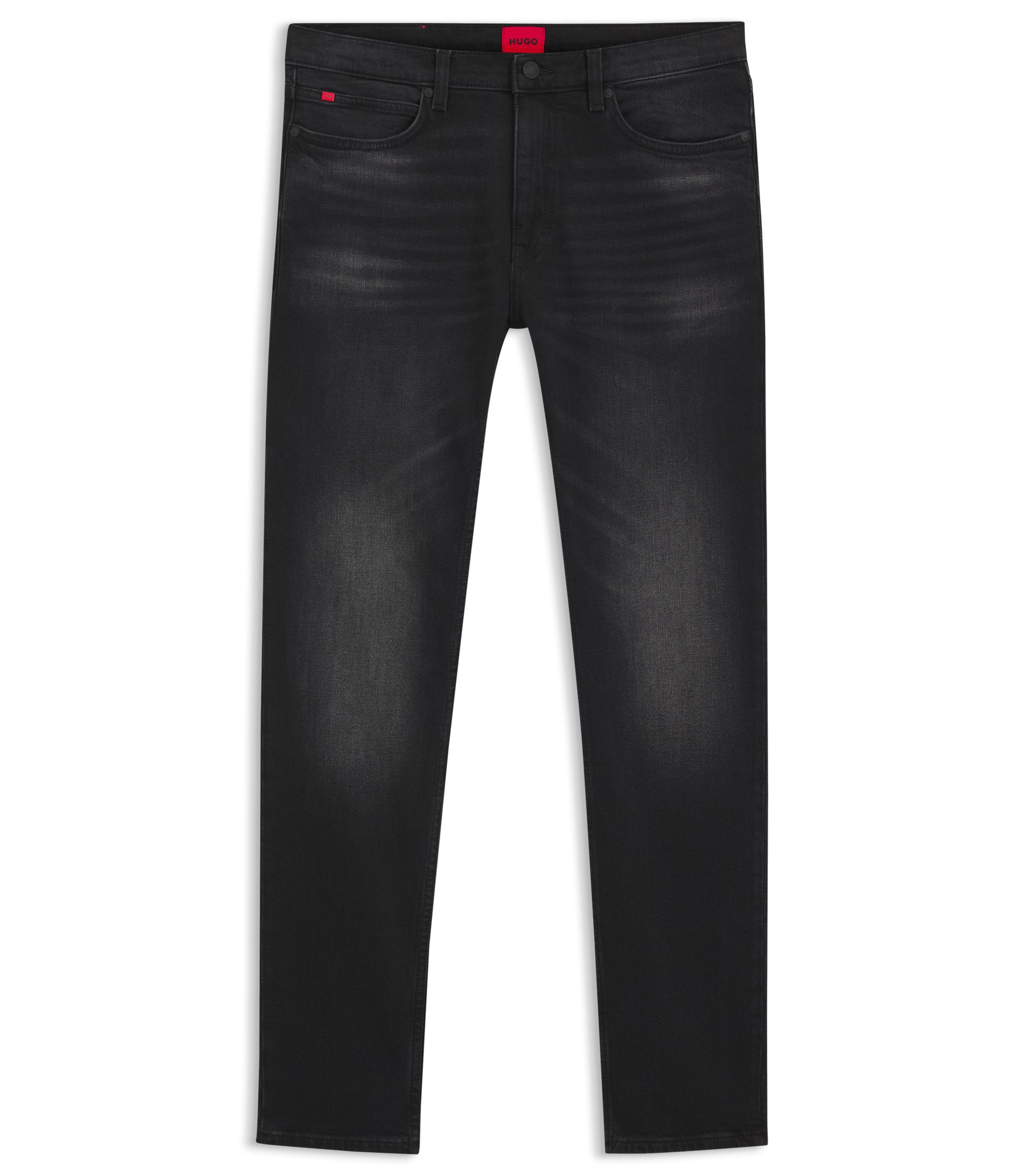 HUGO Extra-slim-fit jeans in black-black stretch denim Black