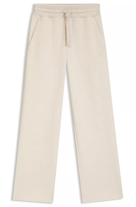 Cotton-jersey tracksuit bottoms with Double B monogram