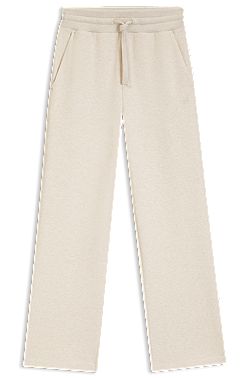 Cotton-jersey tracksuit bottoms with Double B monogram