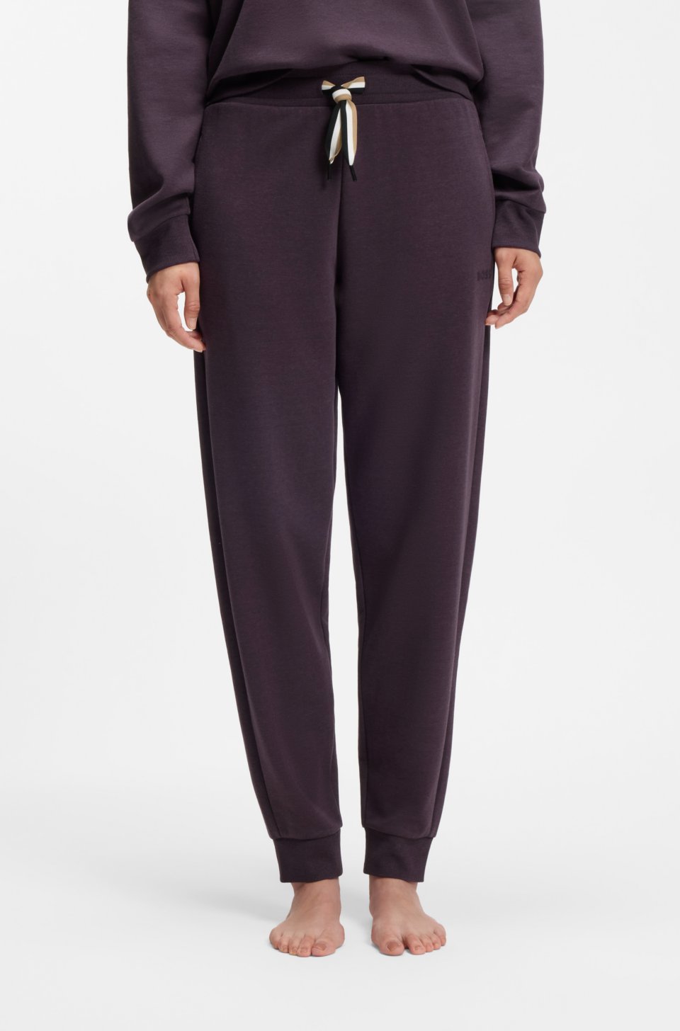 Cuffed tracksuit bottoms