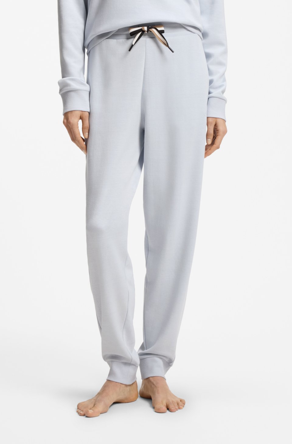 Cuffed tracksuit bottoms