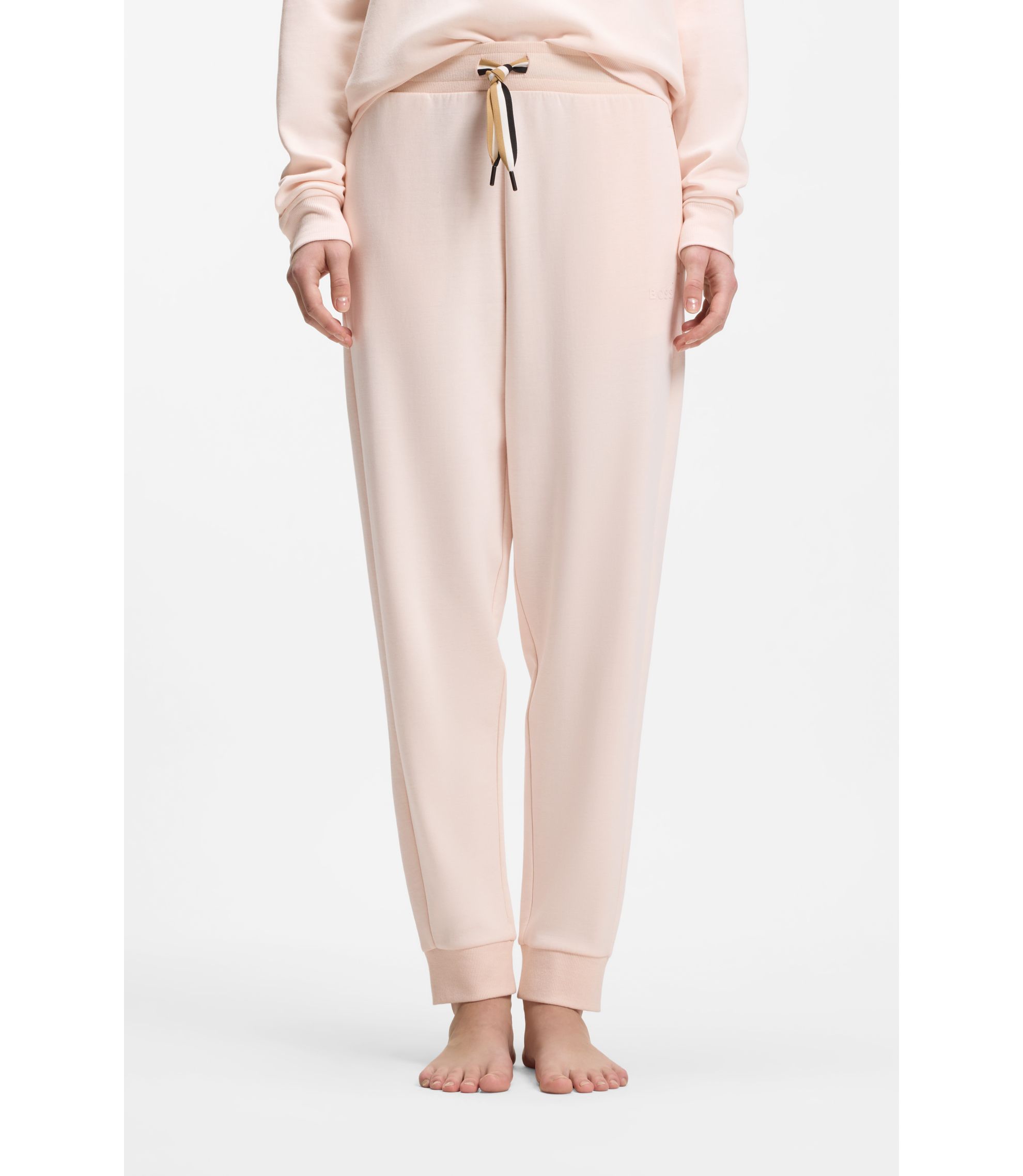 Jogginghose mit Beinbündchen und Signature-Streifen an den Kordeln
