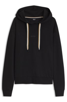 Boss Logo-detail hoodie dam – bild 3