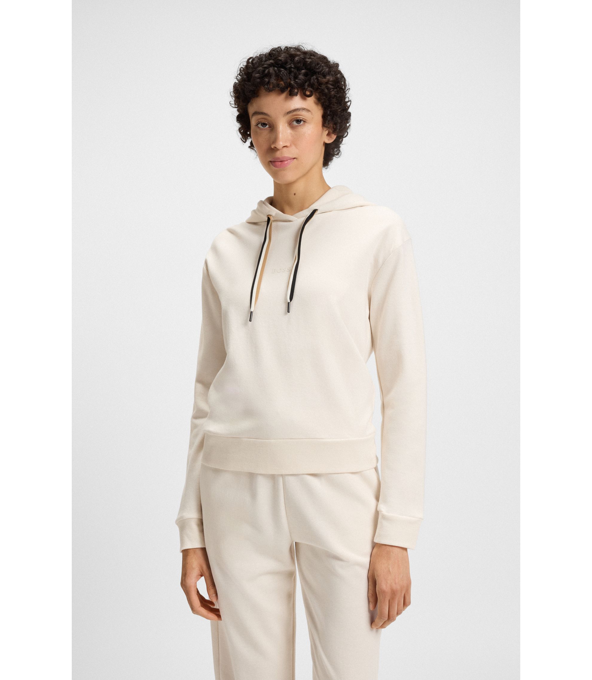 Regular-Fit Hoodie mit Signature-Streifen-Kordeln