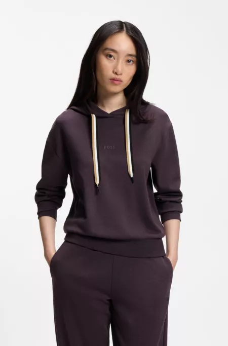 Logo-detail hoodie