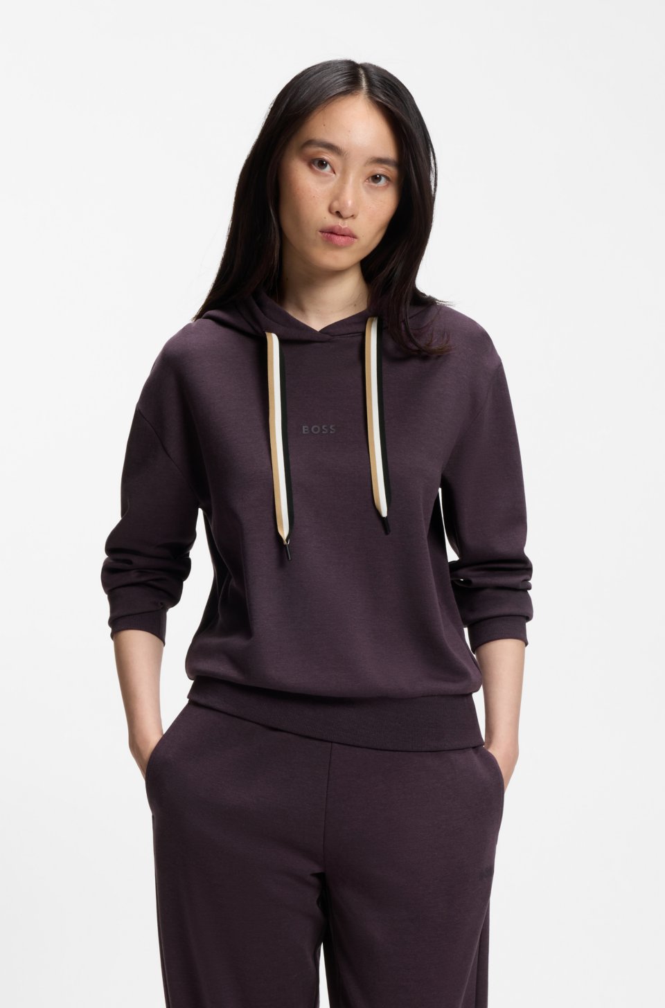 Logo-detail hoodie