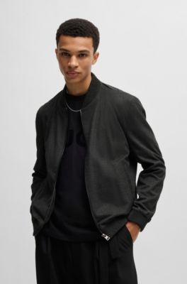 90s HUGO BOSS ウール ブルゾン ボンバージャケット archive