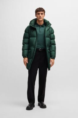 BOSS パファージャケットグリーンサイズ44