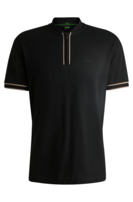 Black and gold hugo boss polo hotsell