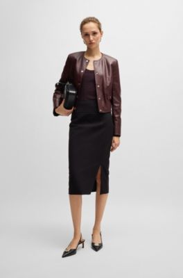 『新品タグ付』BOSS レザージャケット メンズレザージャケット | HUGO BOSS