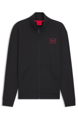 HUGO リラックスフィットフーディ ストレッチコットン HUGO - リラックスフィットジャケット ストレッチコットン