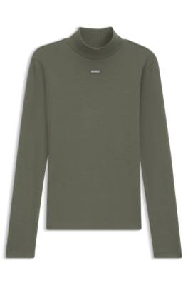 Hugo Blue Easy Longsleeve_B blusar dam – bild 10